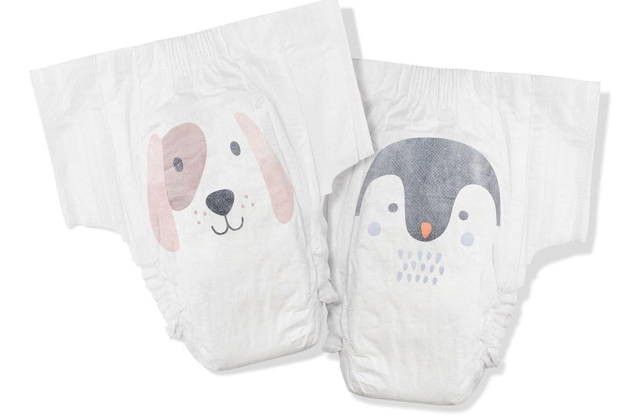 Biodegradable Nappies Size 6 (Dog & Penguin) - Slowood