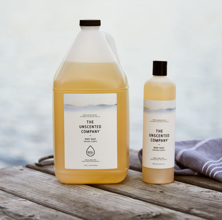 Unscented Co. | Body Soap | 3.78L in refill bottle - Slowood