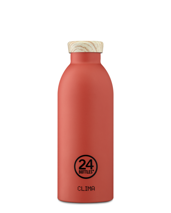 Clima Bottle - 不銹鋼保溫瓶 500毫升 (紅色)