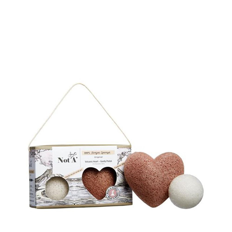 Pure Sweetheart Holiday Set - Konjac Face Sponge - Slowood