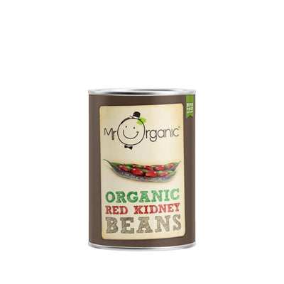 Organic Vegan Red Kidney Beans 400g - Slowood