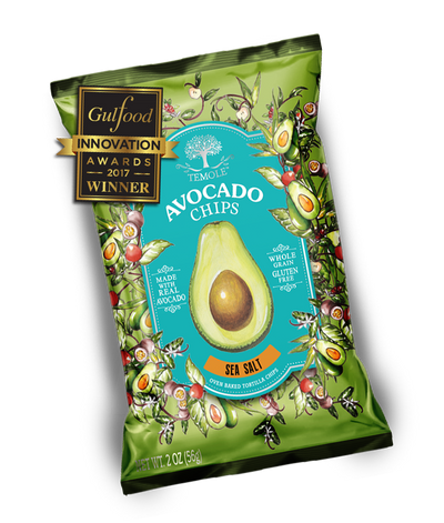 Avocado Chips Sea Salt 40g - Slowood