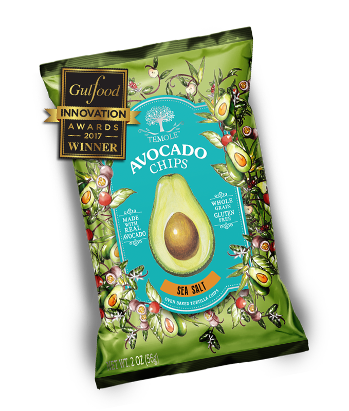 Avocado Chips Sea Salt 40g - Slowood
