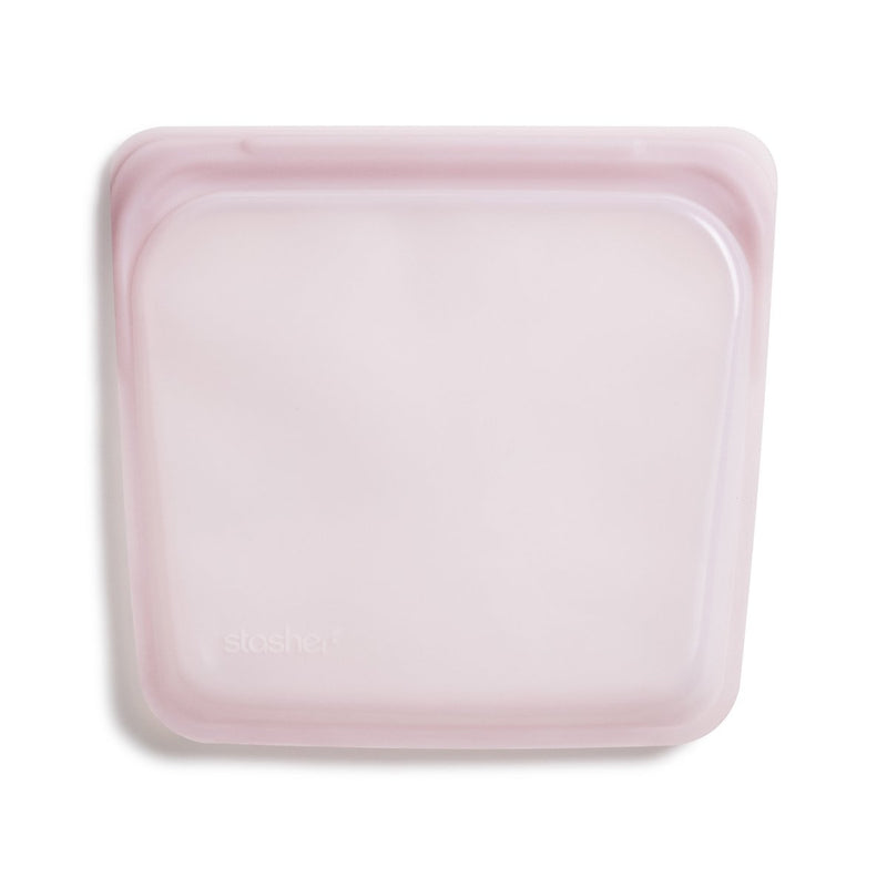 Reusable Silicone Sandwich Bag (Rose Quartz) - Slowood