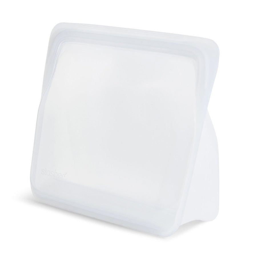 Reusable Silicone Stand-Up Bag (Clear) - Slowood