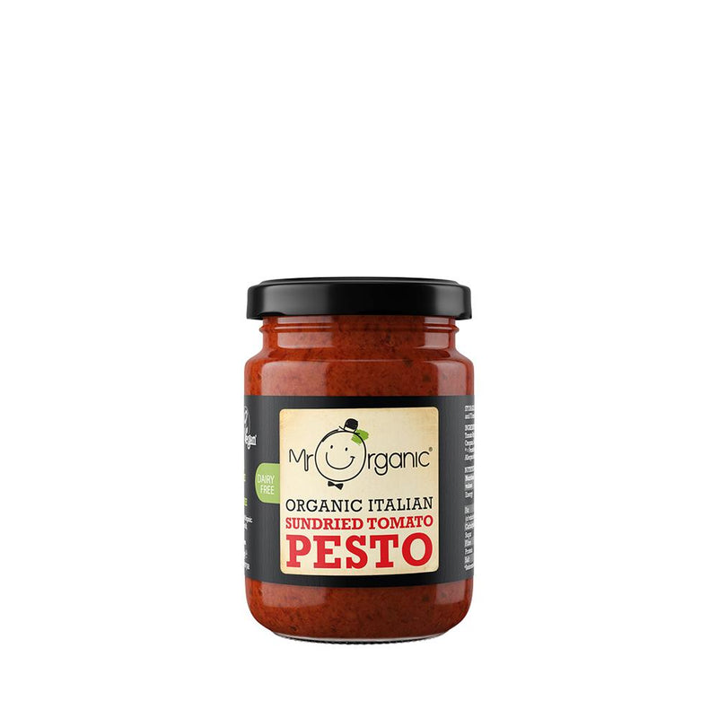 Organic Vegan Sundried Tomato Pesto 130g - Slowood