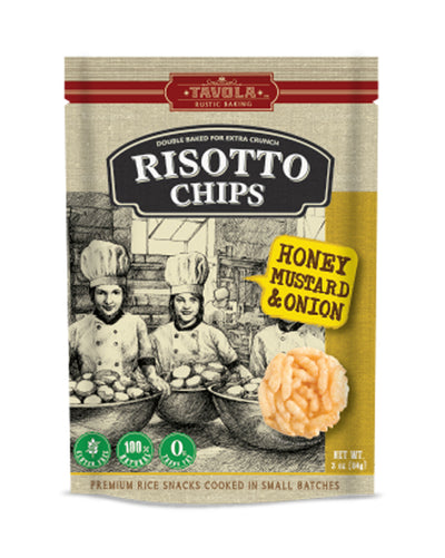Risotto Chips - Honey Mustard & Onion - Slowood