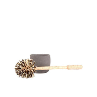 Toilet Brush Grey Cup - Slowood