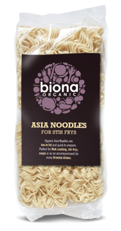 Biona Organic Asia Noodles - Wheat - Slowood