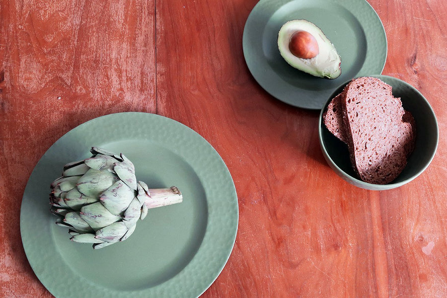 Zuperzozial - Hammered Large Plate - Slowood