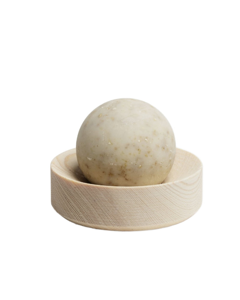 Natural Pine-oatmeal Round Soap Set