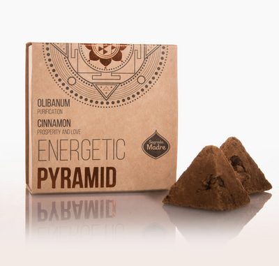 Incense Energetic Pyramid X 4 Cinnamon-Olibanum - Slowood