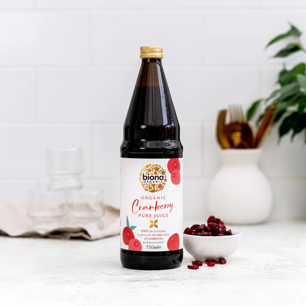 Organic Cranberry Pure Juice - Slowood
