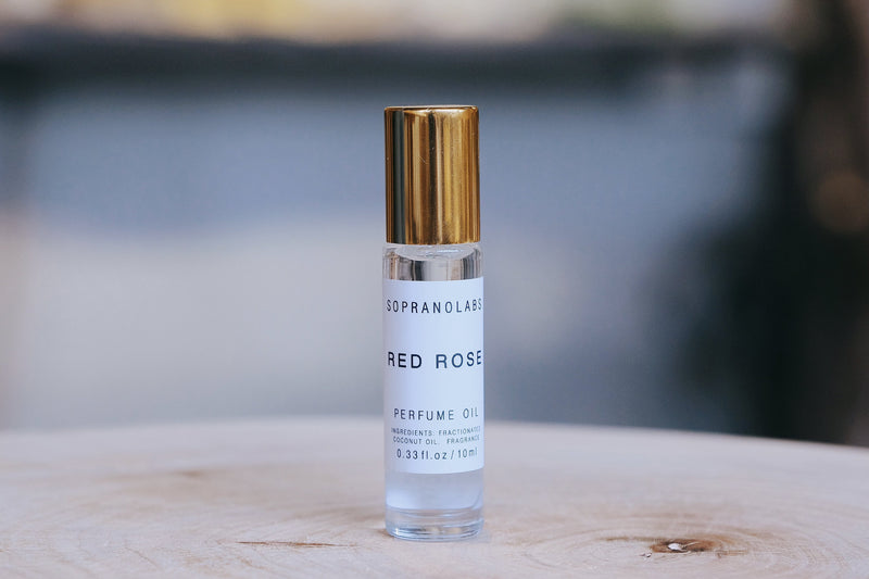 Red Rose Vegan Perfume Oil - Slowood