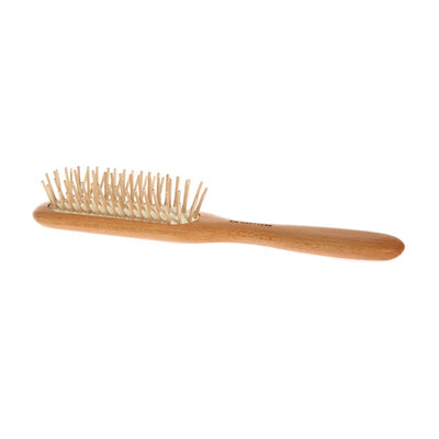 Hair Brush - Beech wood, Wooden Pins - Slowood