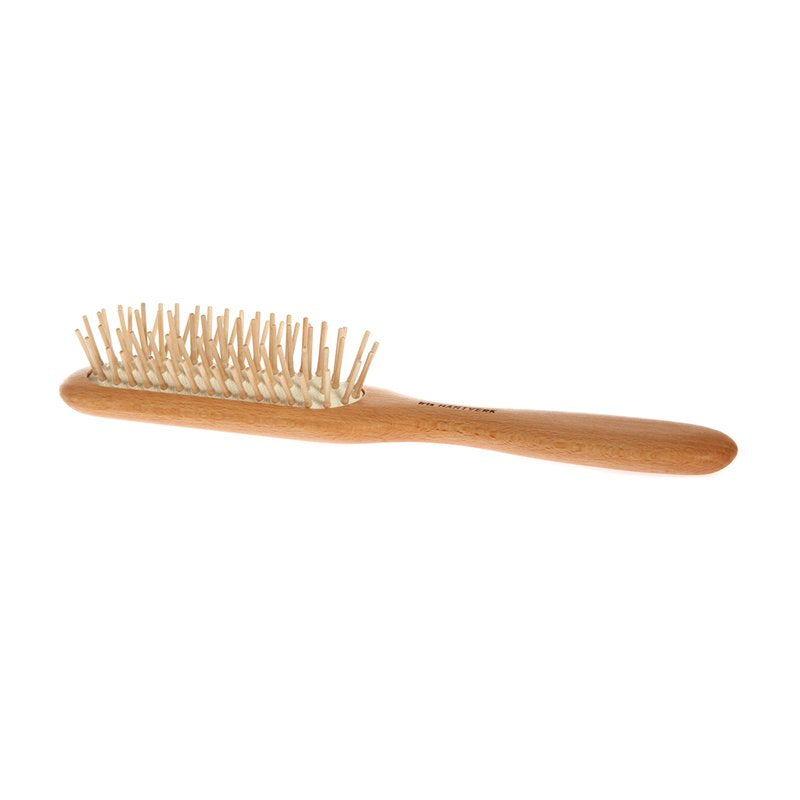 Hair Brush - Beech wood, Wooden Pins