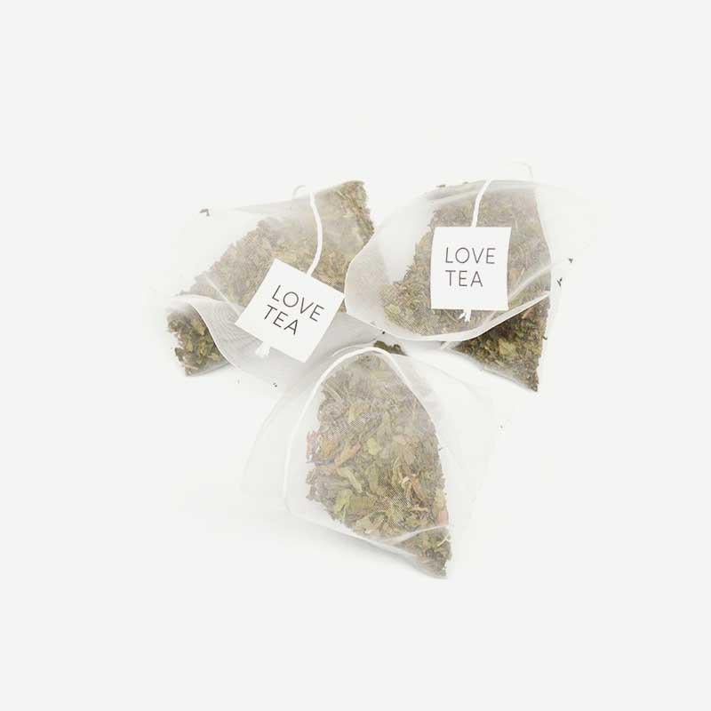 Moroccan Mint 20 Pyramid bags - Slowood