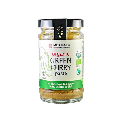 Organic Vegan Thai Green Curry Paste 100g - Slowood