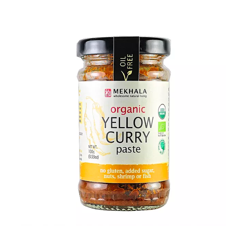 Organic Thai Yellow Curry Paste 100g - Slowood