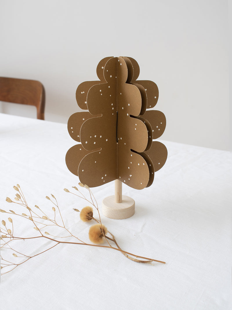 OAK tree dark brown