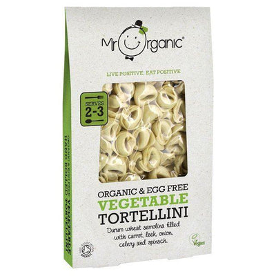 Organic Vegan Vegetable Tortellini - Slowood