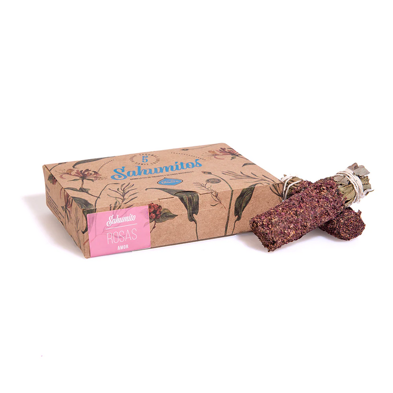 Incense Small Smudge Rose (Sold by Bundle)