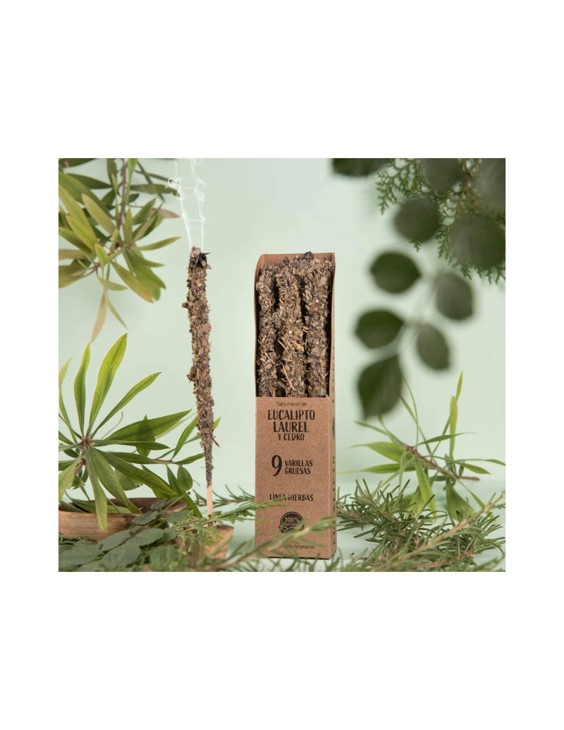 Herbal incense Eucalyptus, Laurel & Cedar