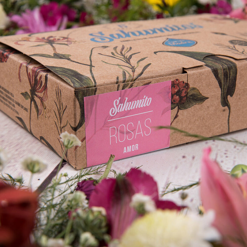 Incense Small Smudge Rose (Sold by Bundle)