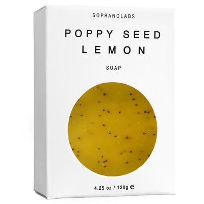 Poppy Seed Lemon Vegan Soap - Slowood