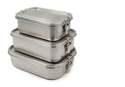Leakproof Stainless Steel Lunch Box - 1400ml - Slowood