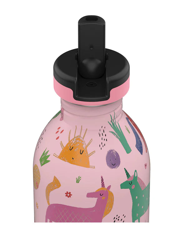 24 Bottles Urban Bottle 500ml Stone Magic Friends - Colored Sport Lid - Slowood